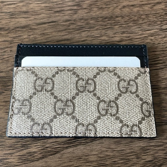 Gucci Supreme Bi Color Card Holder NEW - Picture 2 of 3